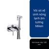 Vòi xịt vệ sinh nóng lạnh âm tường