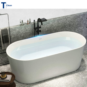 Bồn tắm Oval nhựa Acrylic T02