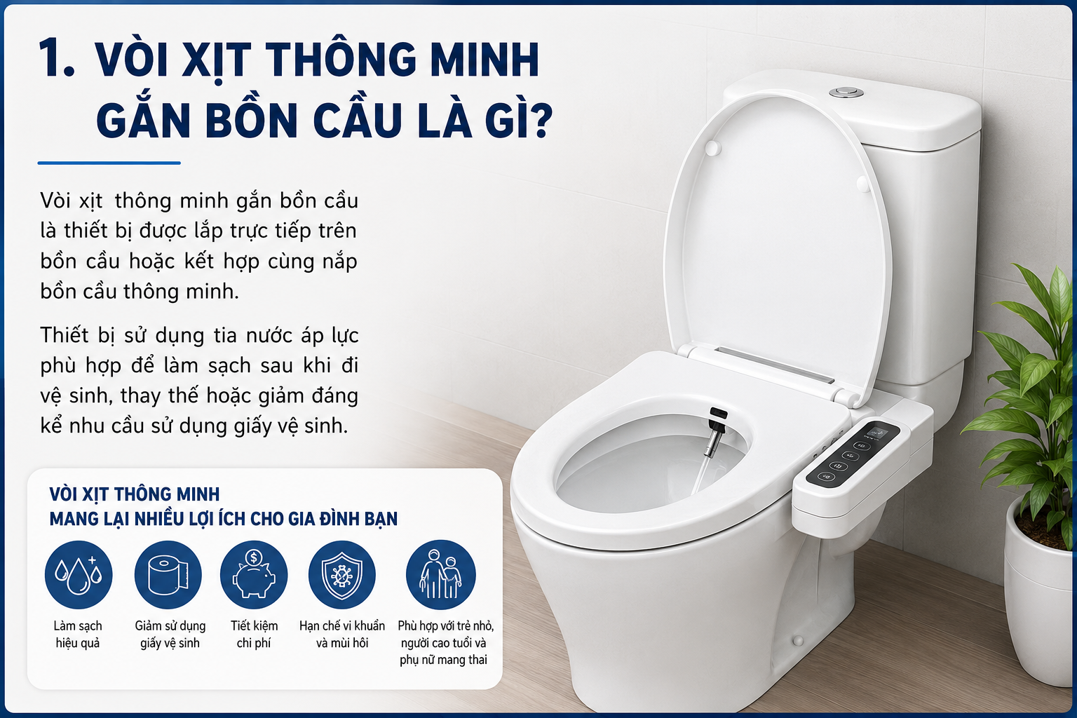 vòi xịt thông minh là gì